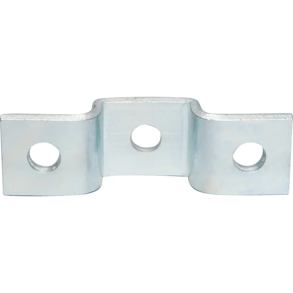 13/16" 3-Hole U-Fitting Cross, Electrogalvanized