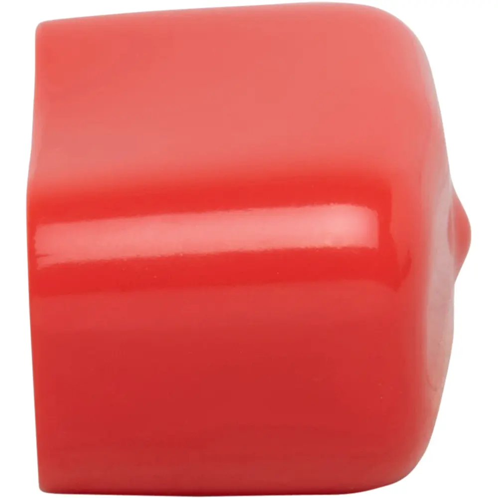 13/16" PVC End Cap, Plastic, Red 3 13/16" PVC End Cap, Plastic, Red