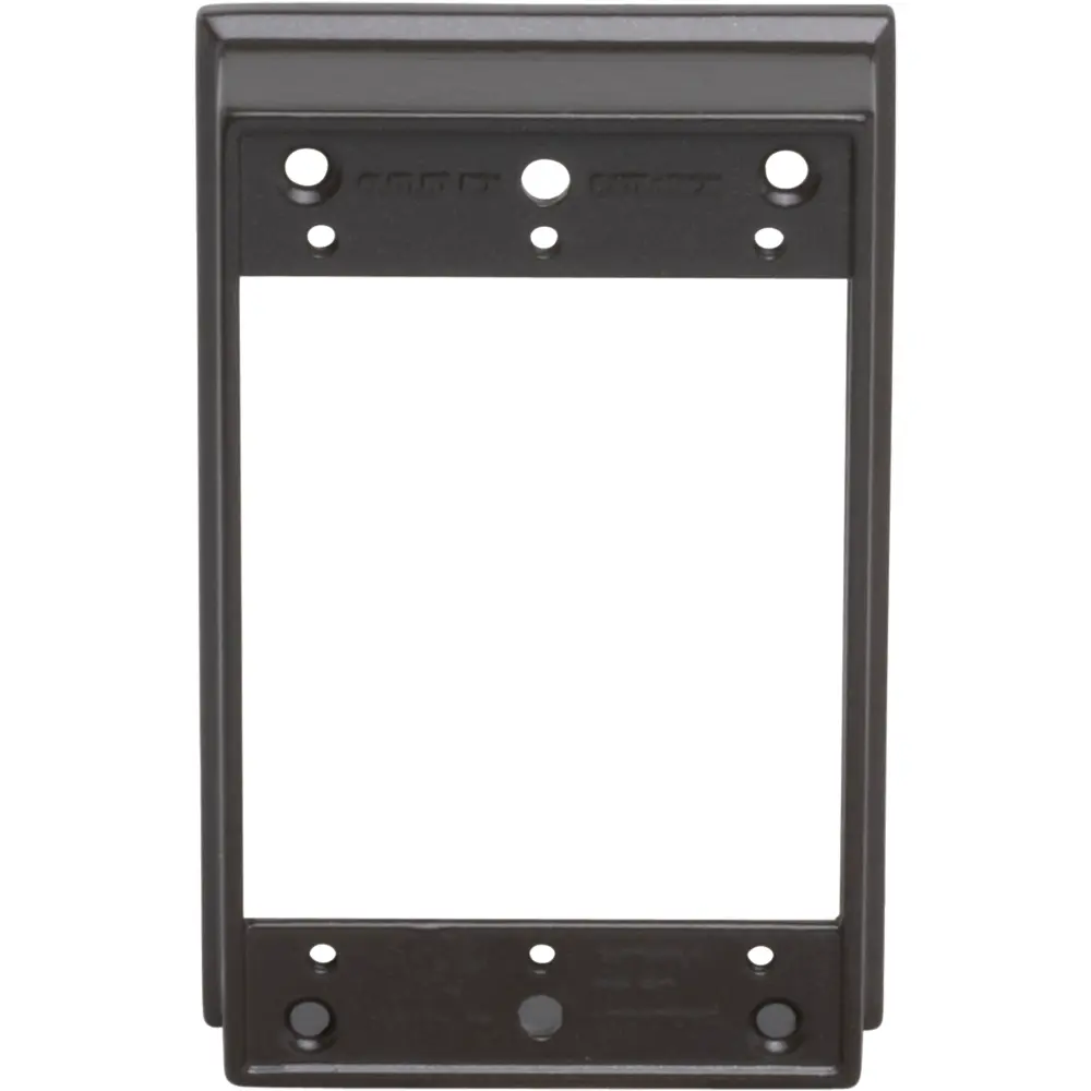 1-3/8" Deep Single-Gang Weatherproof, No Hole, Bronze