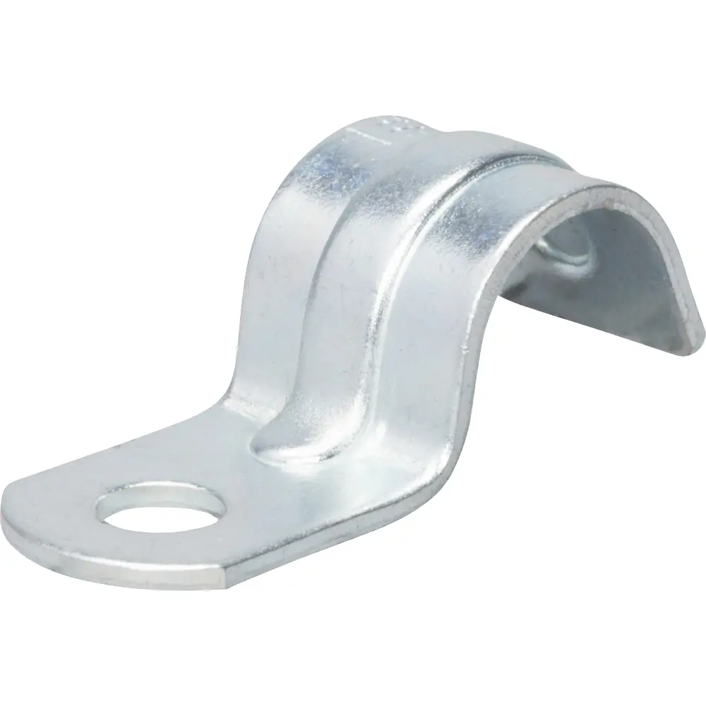 1/4 in. Rigid 1-Hole Strap, Steel