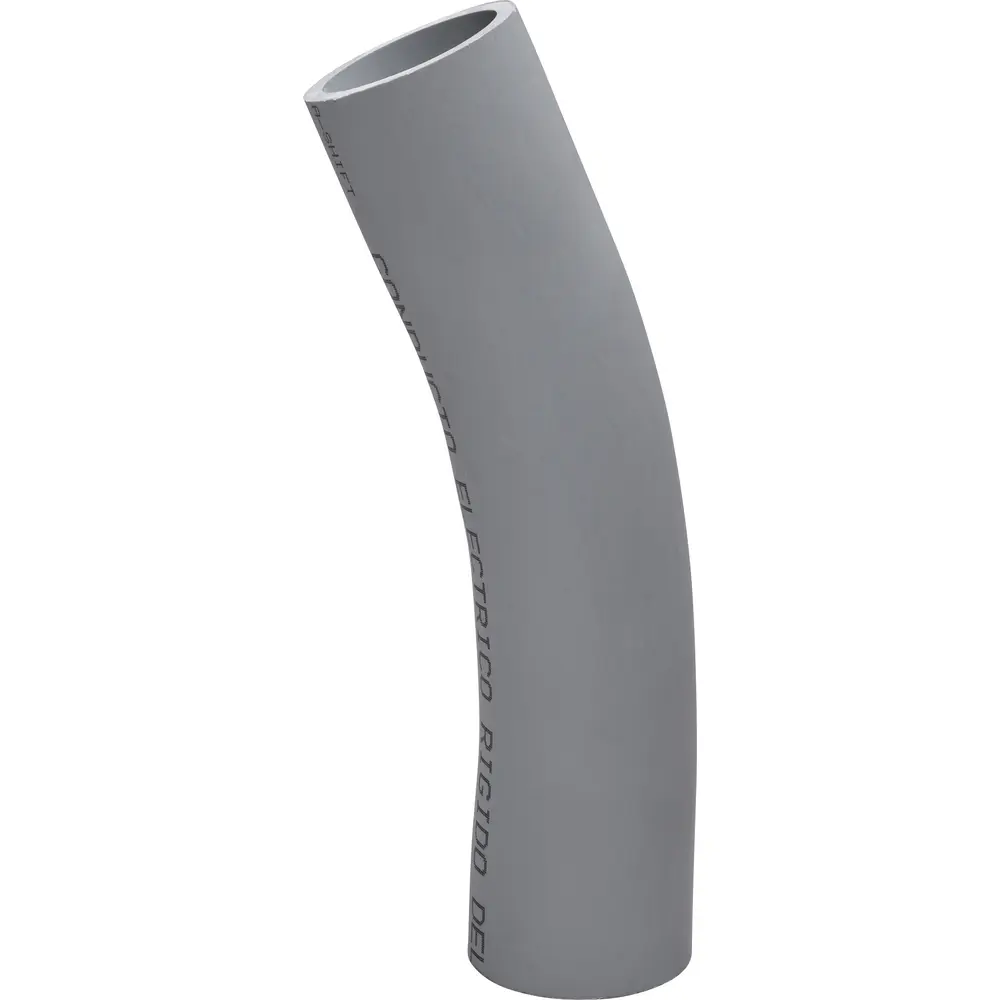1.5" 22.5° PVC Plain End Elbow, Schedule 40