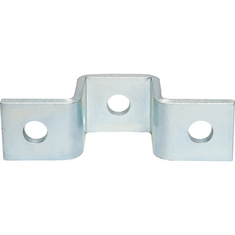 1-5/8" 5-Hole U-Fitting Cross, Electrogalvanized