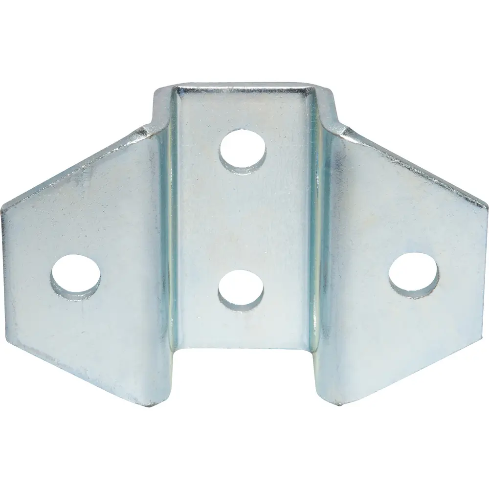 1-5/8" 8-Hole U-Fitting Cross, Electrogalvanized