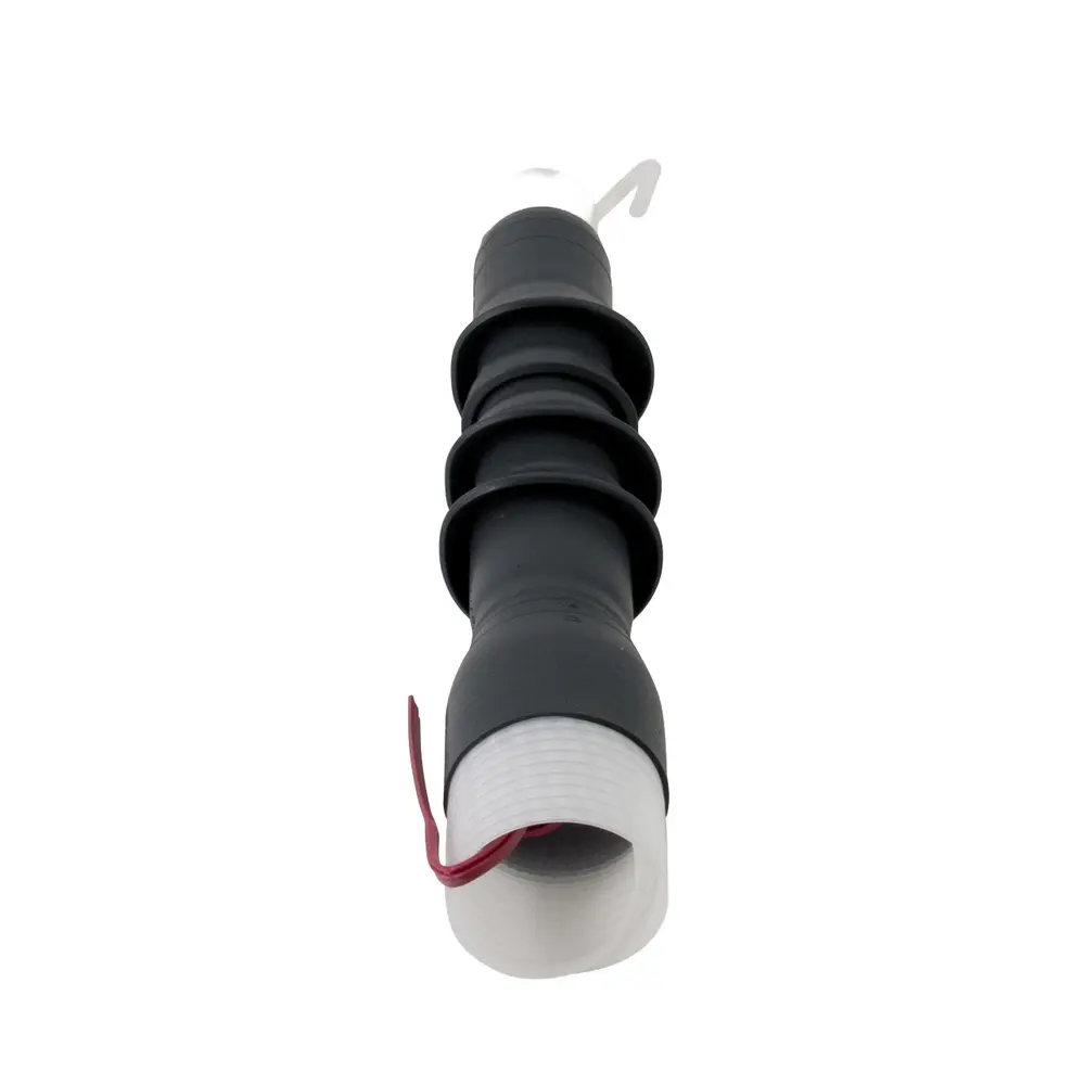 Cold Shrink QT-III Outdoor 4 Skirt Termination, 0.83" to 1.53" Cable Insulation O.D.