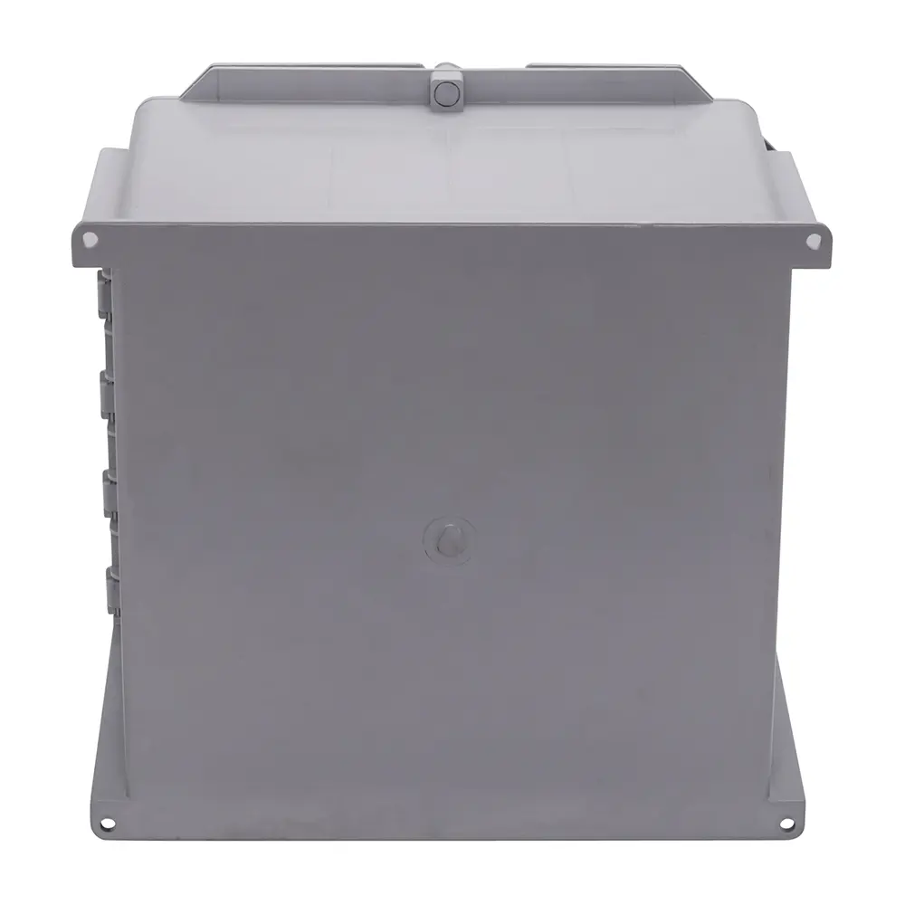 16" x 16" x 10" Hinged Junction Box, Gray 1 16" x 16" x 10" Hinged Junction Box, Gray
