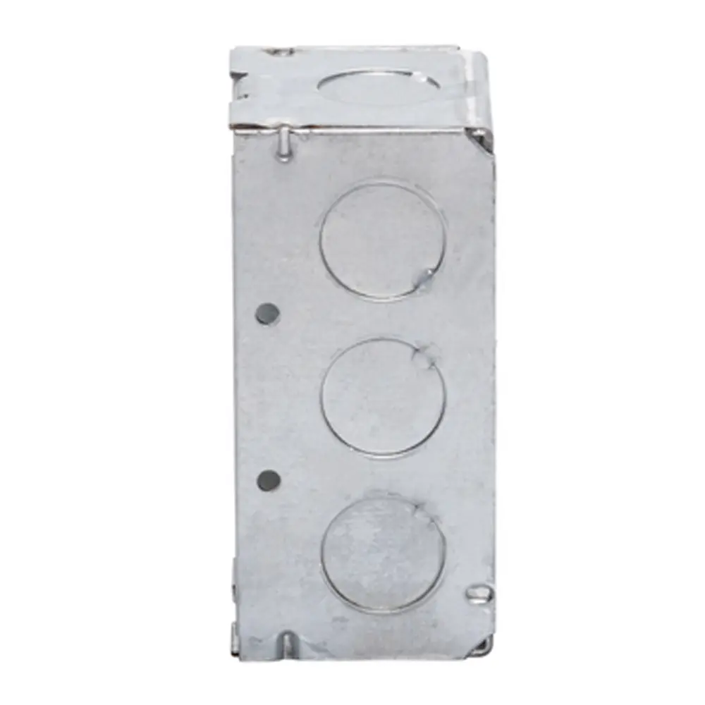 1-7/8" Deep Welded Handy Box Extension, 1/2" KO's