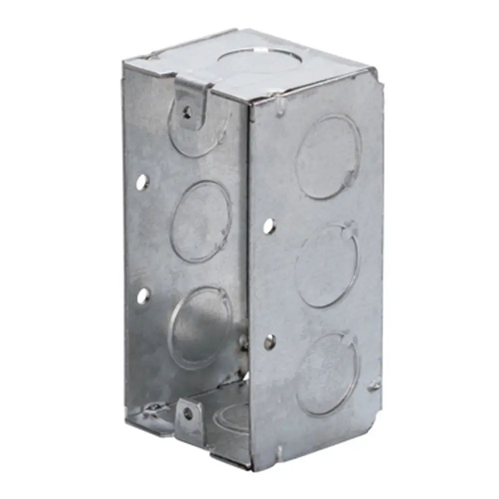 1-7/8" Deep Welded Handy Box Extension, 1/2" KO's 3 1-7/8" Deep Welded Handy Box Extension, 1/2" KO's