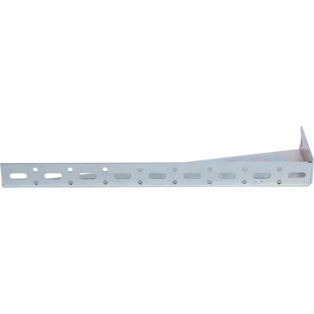 18" Shelf Bracket, Slotted, Right, Electrogalvanized 1 18" Shelf Bracket, Slotted, Right, Electrogalvanized