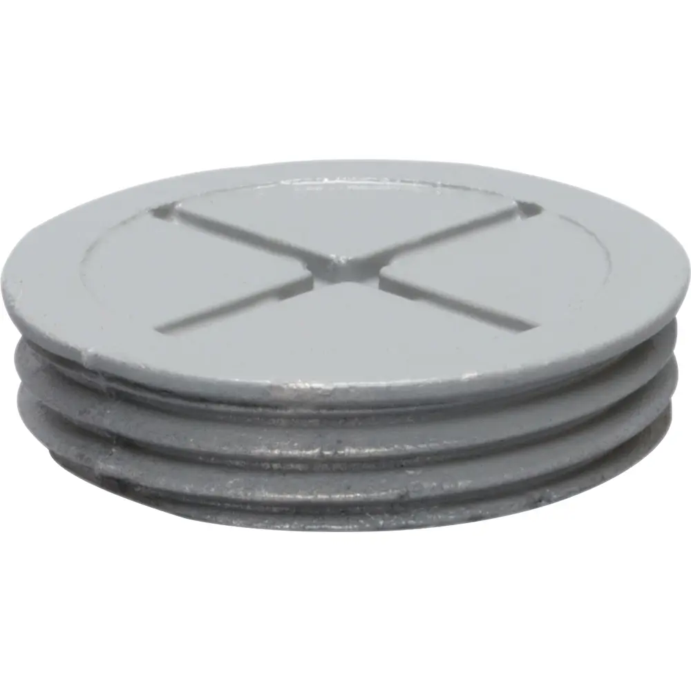 1" Closure Plug, Gray