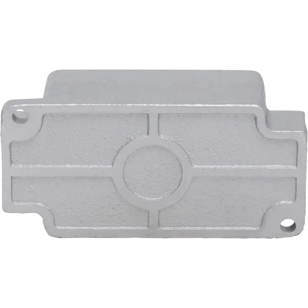 1" Dual Hub Cast Device Box, Malleable Iron