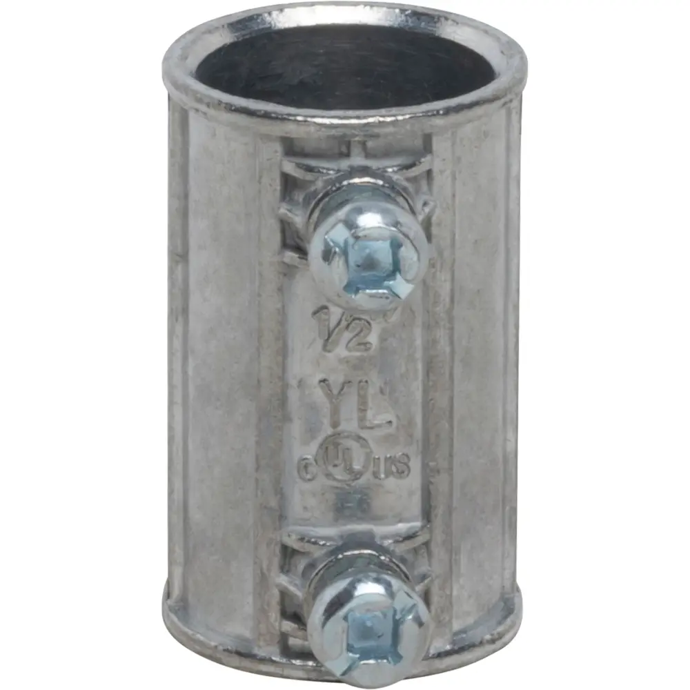 1" EMT Compression Connector, Zinc Die Cast