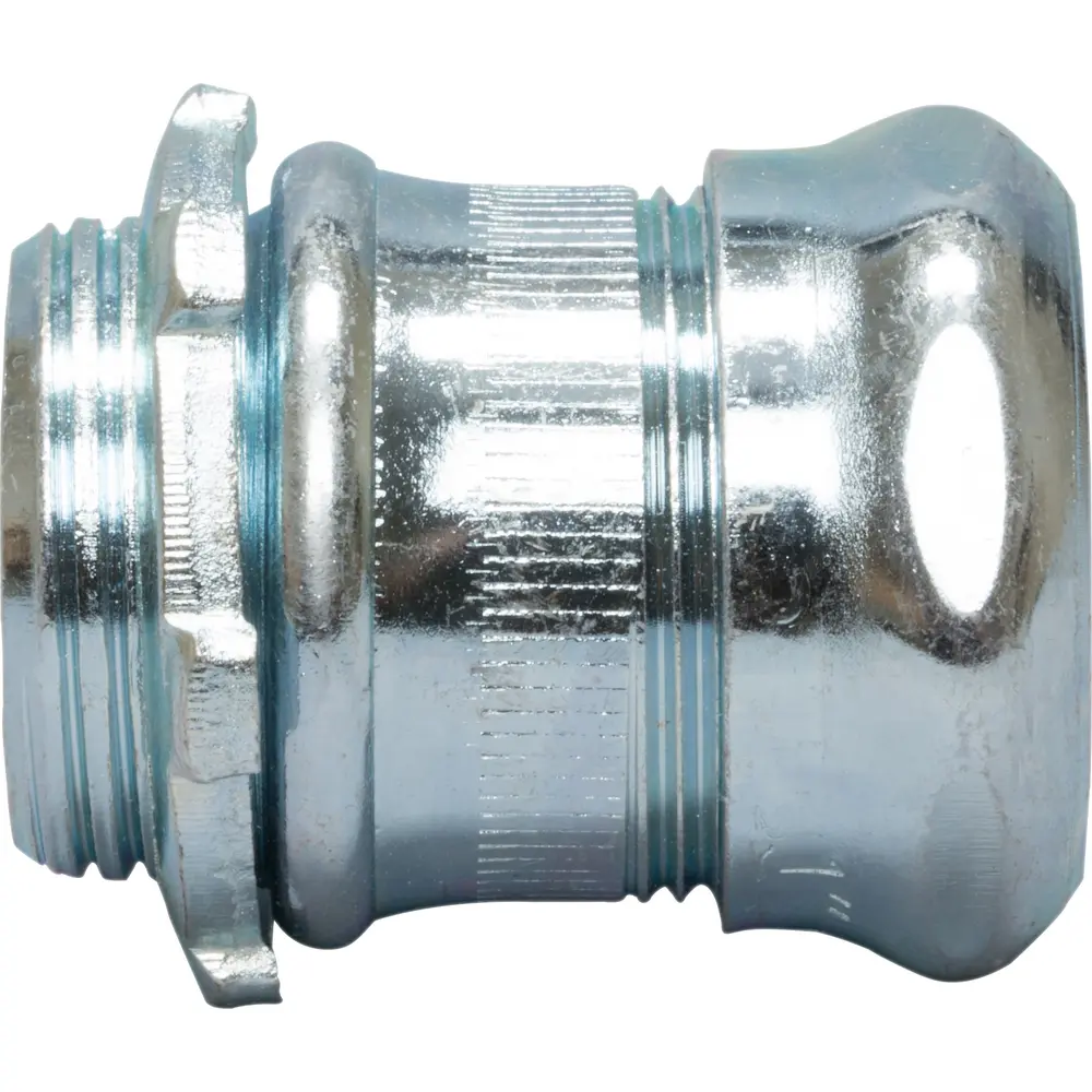 1" EMT Steel Compression Connector 3 1" EMT Steel Compression Connector