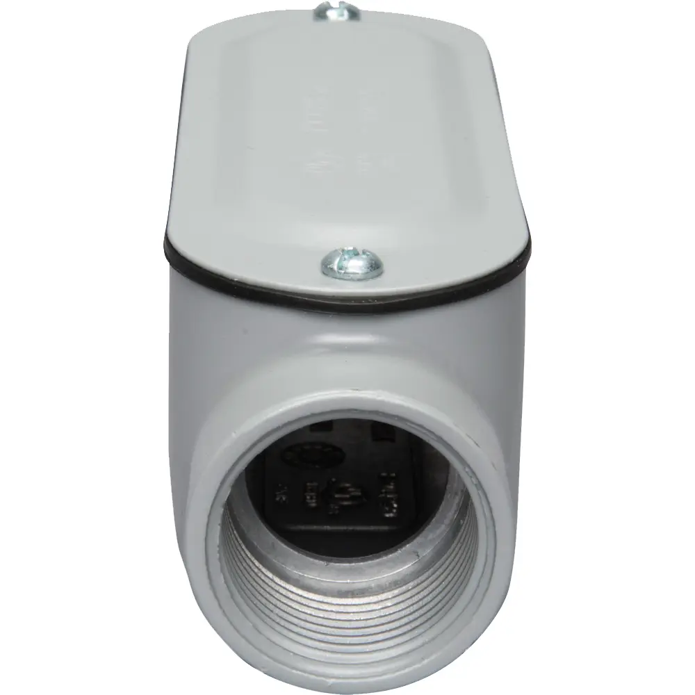 1 in. C, Conduit Body, Aluminum w/ Cover & Gasket