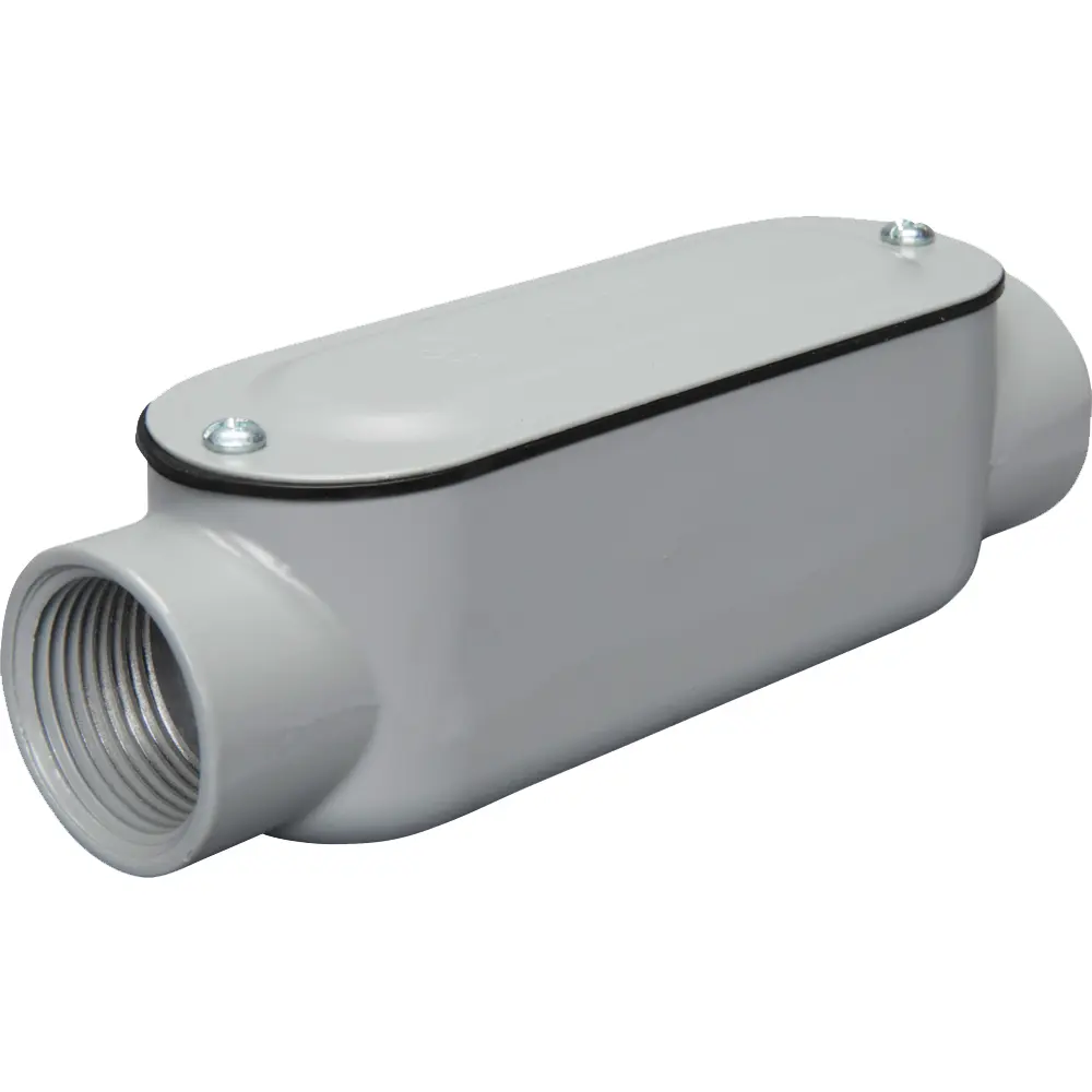 1 in. C, Conduit Body, Aluminum w/ Cover & Gasket 3 1 in. C, Conduit Body, Aluminum w/ Cover & Gasket