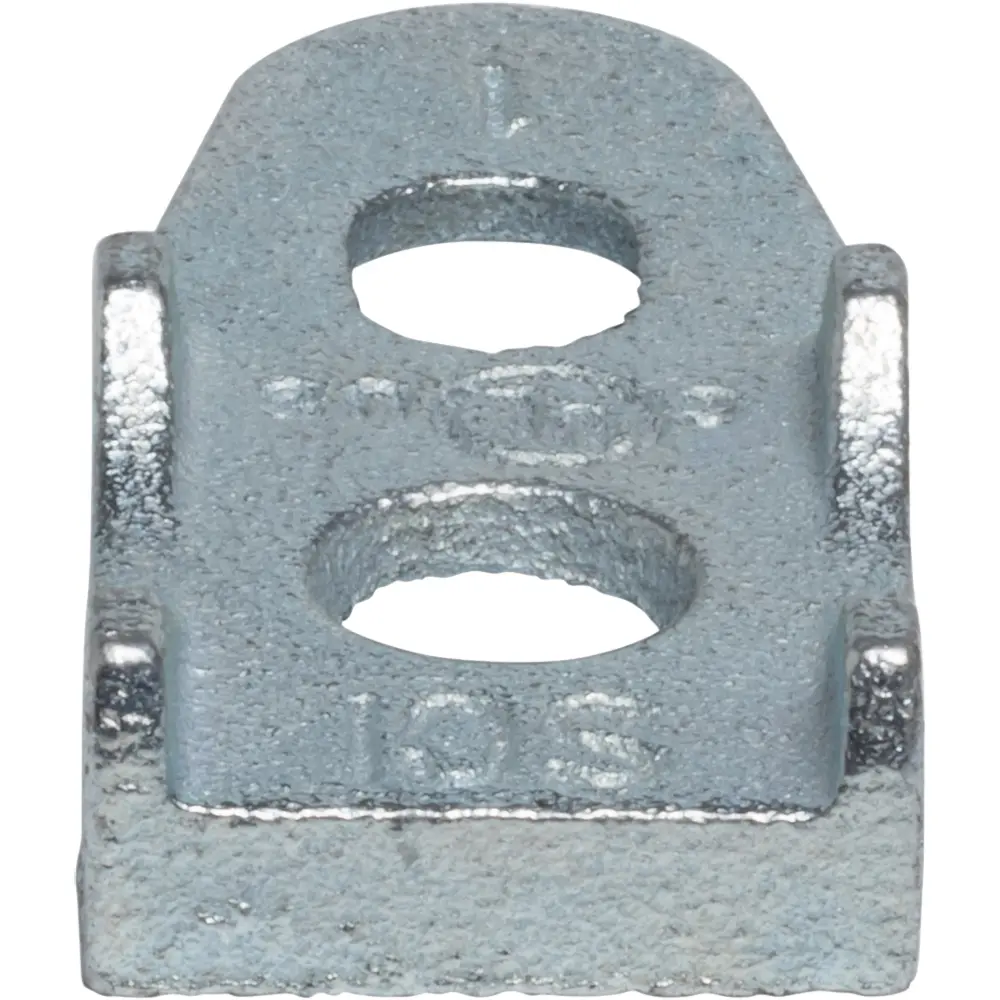 1 in. Clamp Back for EMT/RIGID Conduit, Malleable Iron