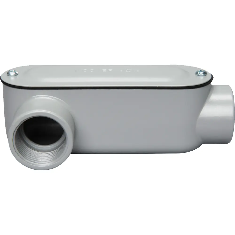 1 in. LR, Conduit Body w/ Cover & Gasket, Aluminum