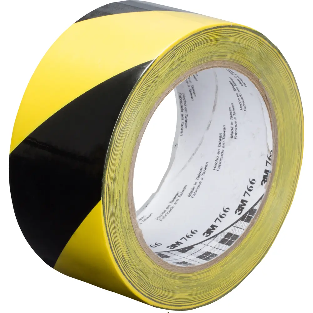 Safety Stripe Vinyl Tape, 36 Yds
