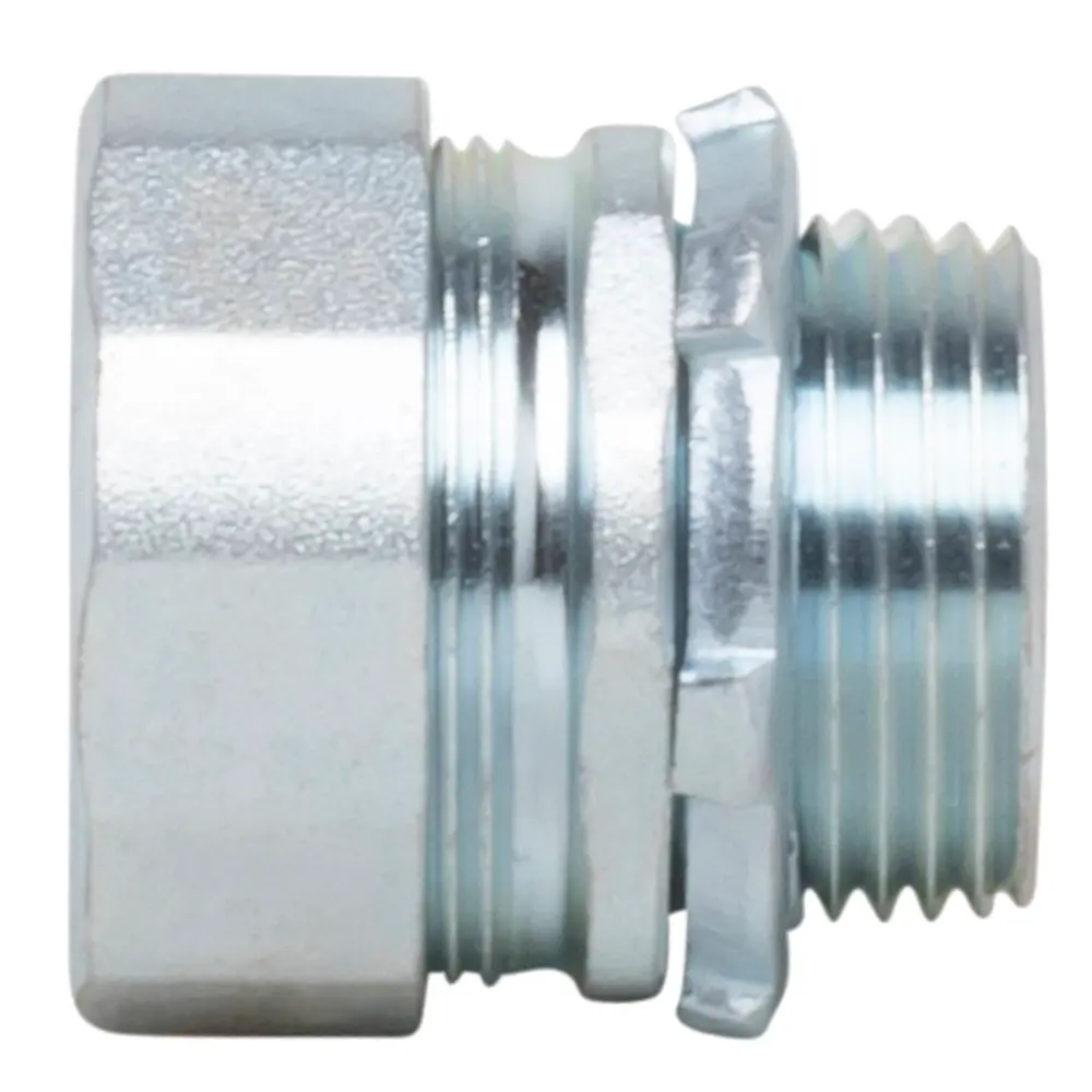 1" Rigid Compression Connector, Steel