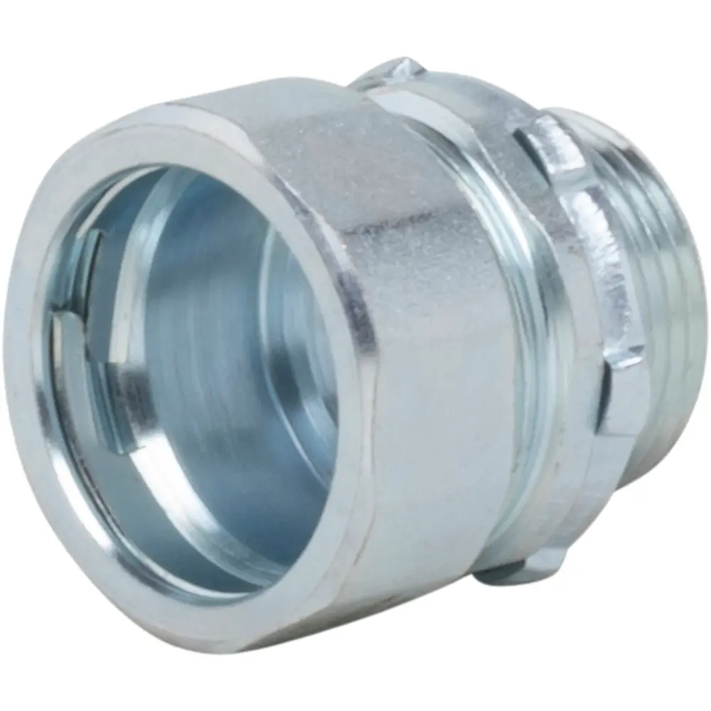 1" Rigid Compression Connector, Steel