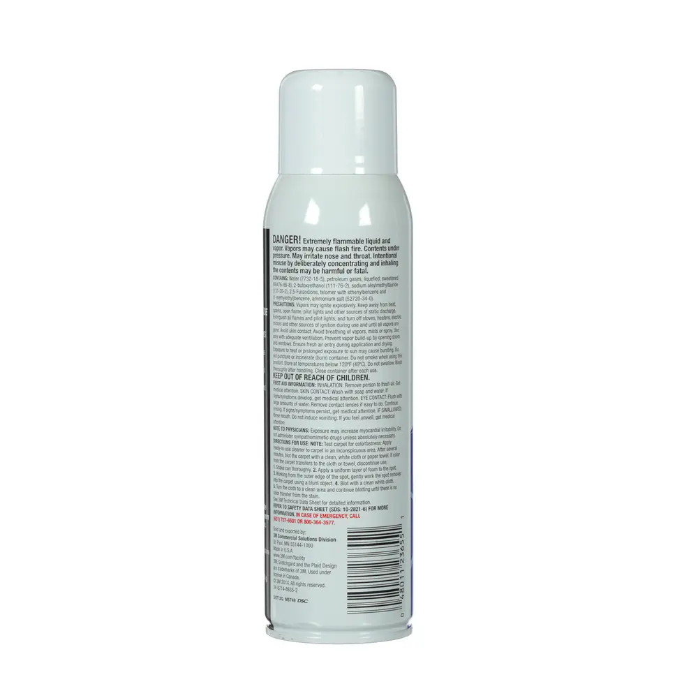 Scotchgard™ Spot Remover & Upholstery Cleaner, 17 Oz. Aerosol