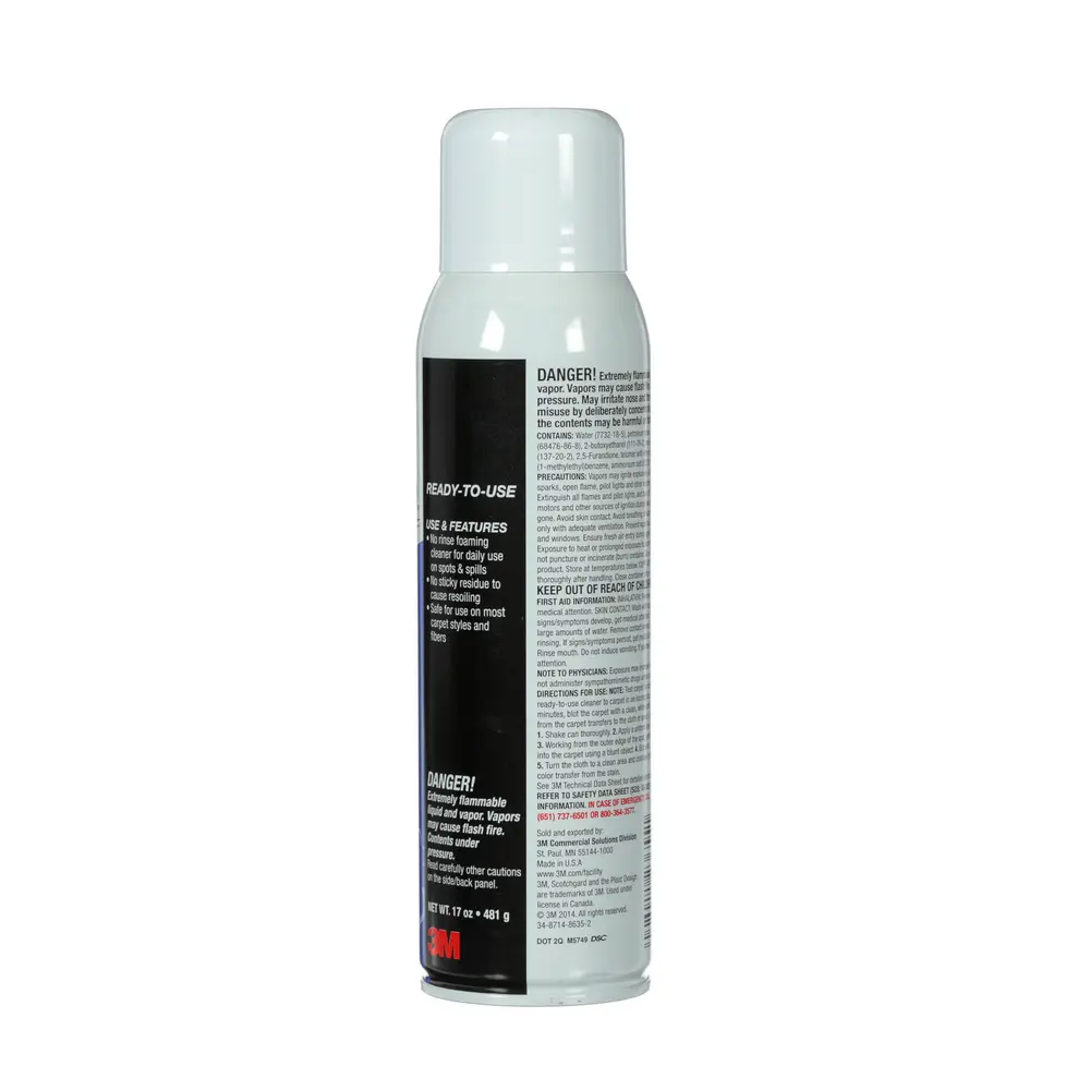 Scotchgard™ Spot Remover & Upholstery Cleaner, 17 Oz. Aerosol
