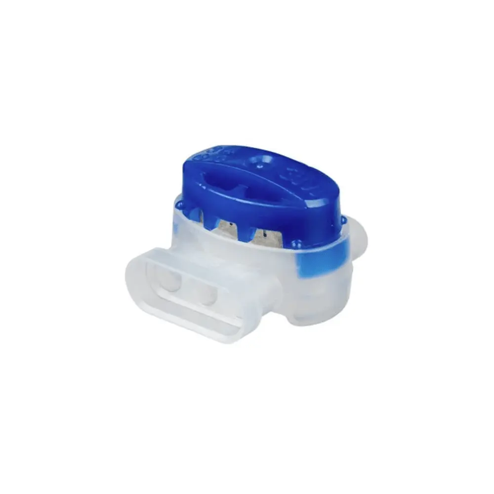 Scotchlok™ Electrical IDC Pigtail Connector, Self-Stripping, Blue, 22-1 4 AWG