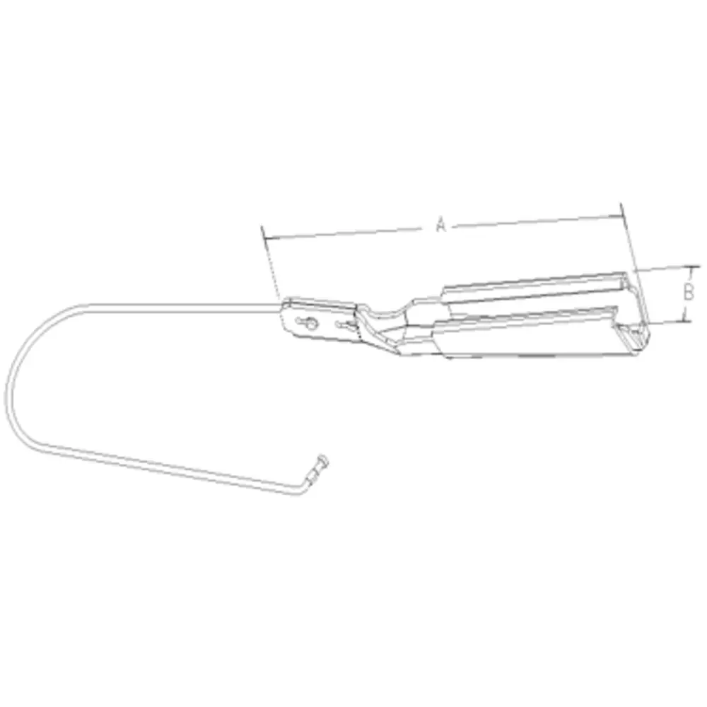 2/0 - 4/0 Wedge Grip Clamp, Steel