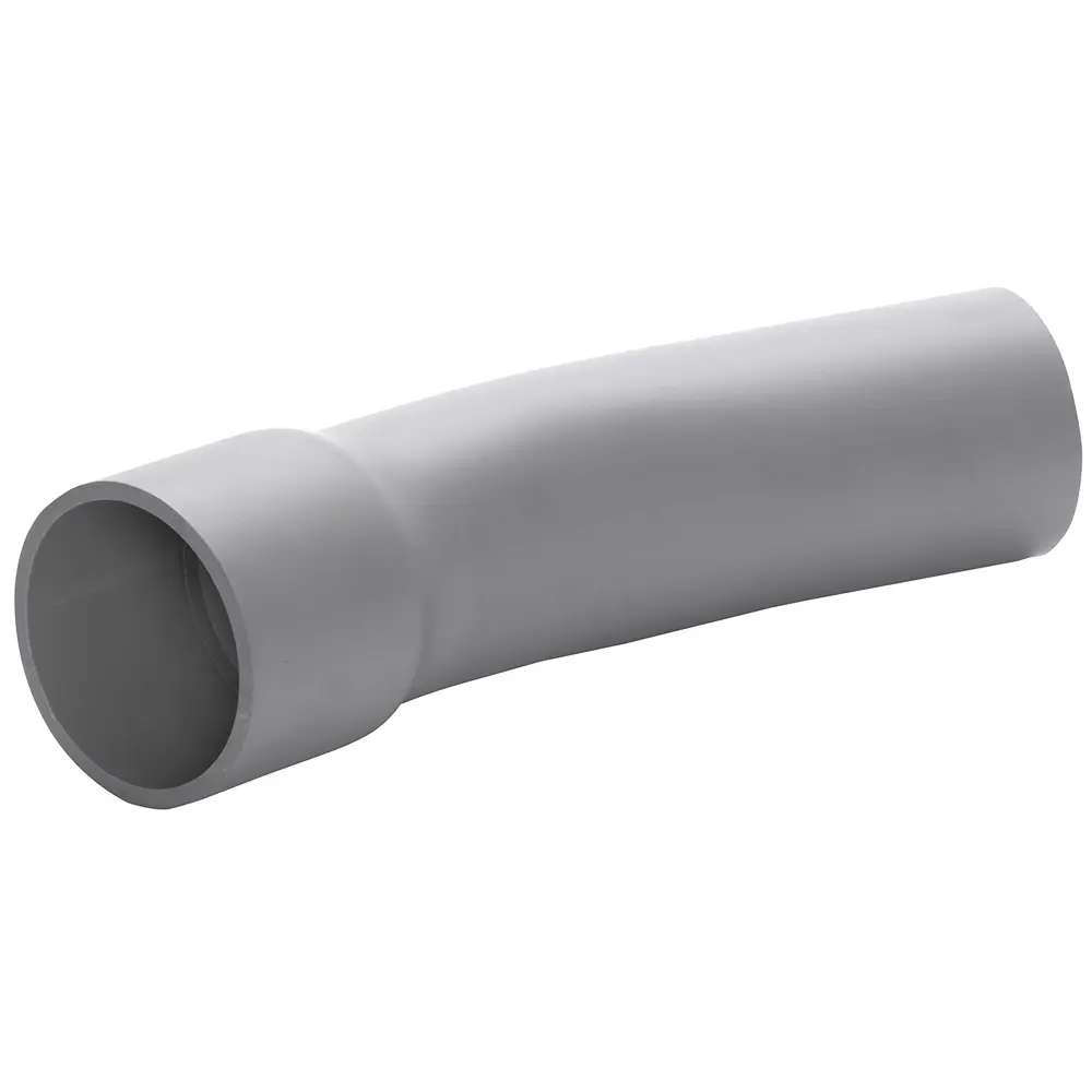 2-1/2" 45° PVC Bell End Elbow, Schedule 40, 18" Radius 1 2-1/2" 45° PVC Bell End Elbow, Schedule 40, 18" Radius