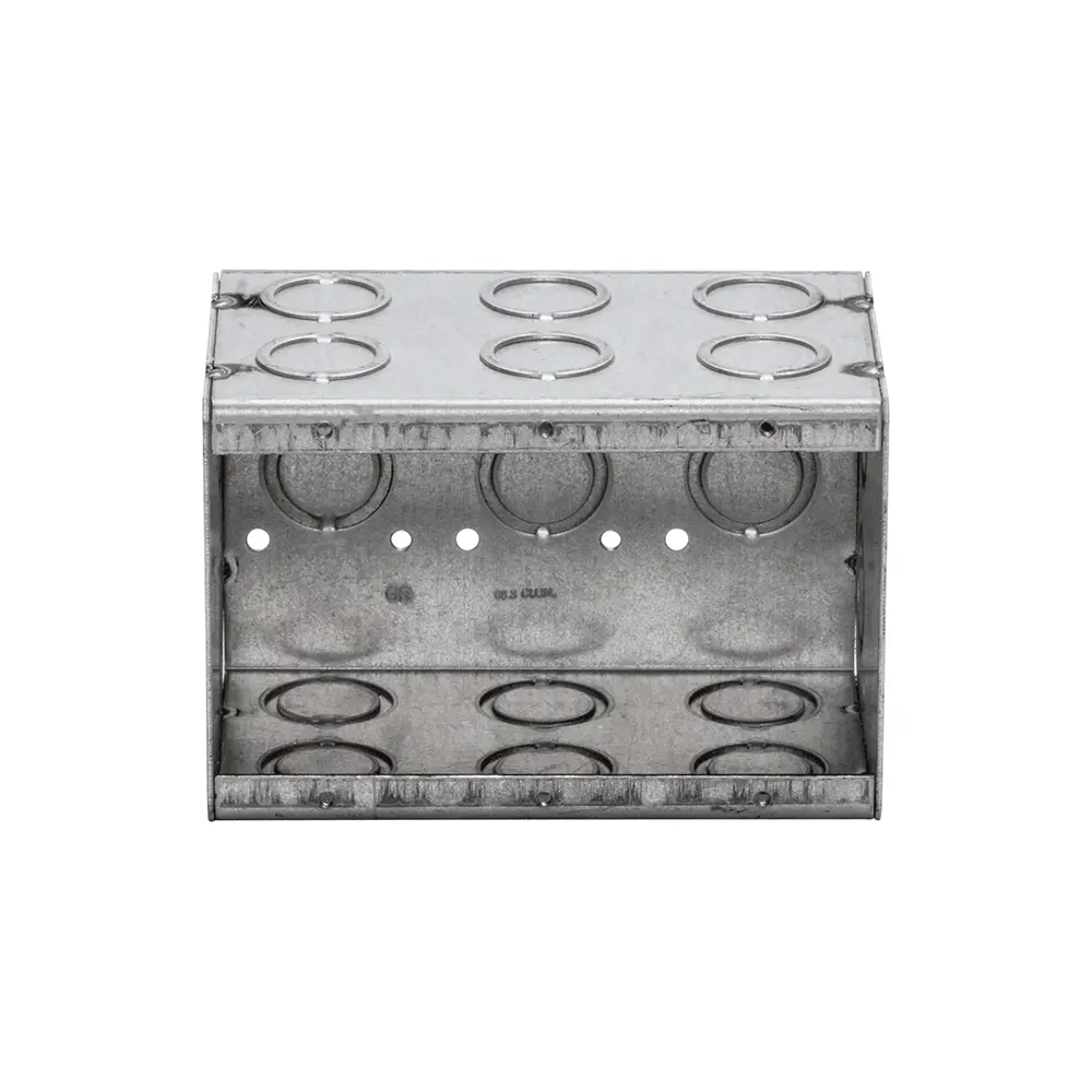 2-1/2" Deep 3-Gang Masonry Box