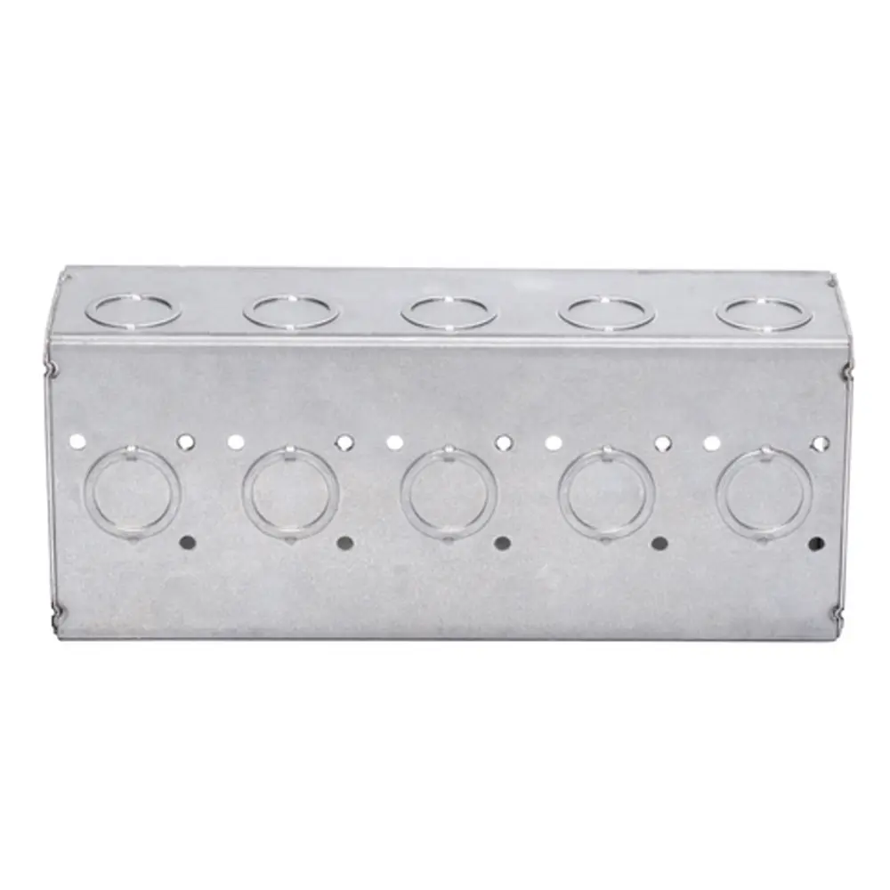 2-1/2" Deep 4-Gang Masonry Box