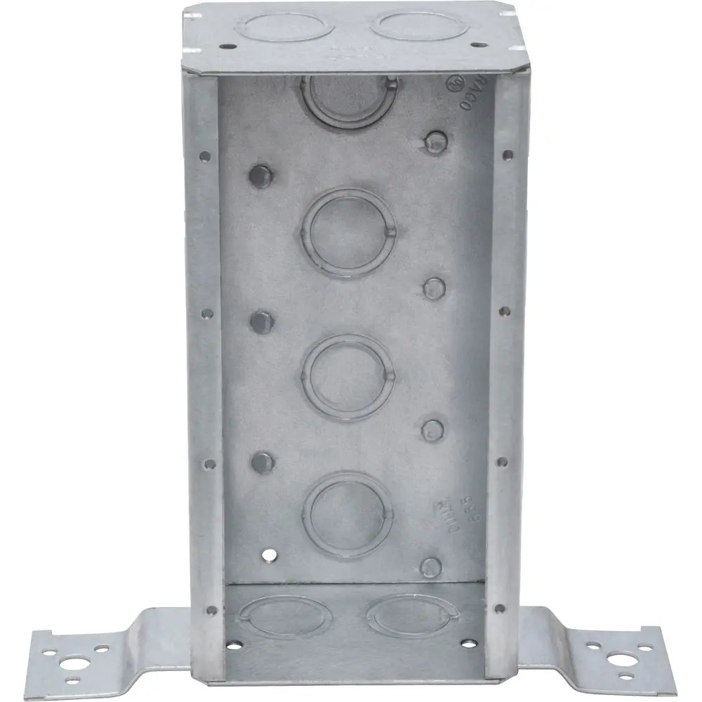 2-1/2" Deep 4-Gang Welded Masonry Box w/ Ears 2 2-1/2" Deep 4-Gang Welded Masonry Box w/ Ears
