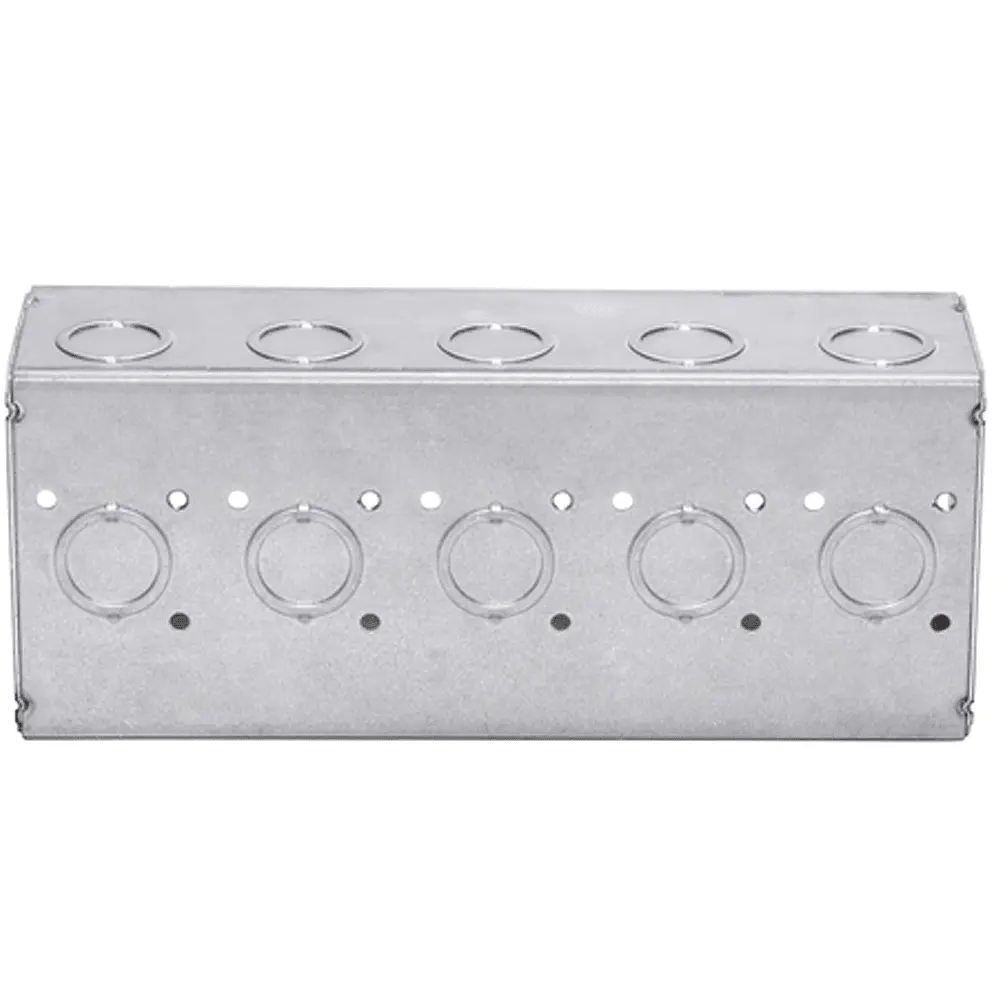 2-1/2" Deep 5-Gang Masonry Box 1 2-1/2" Deep 5-Gang Masonry Box