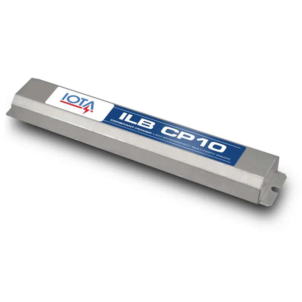 10W Constant Power Emergency LED Driver, 120-277 VAC, Dual Flex