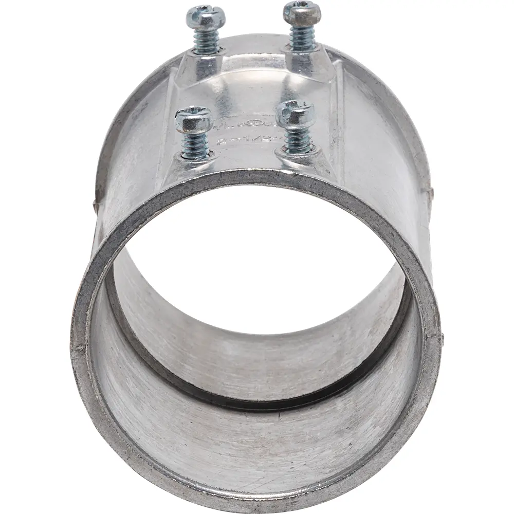 2-1/2" EMT Set Screw Coupling, Zinc Die Cast