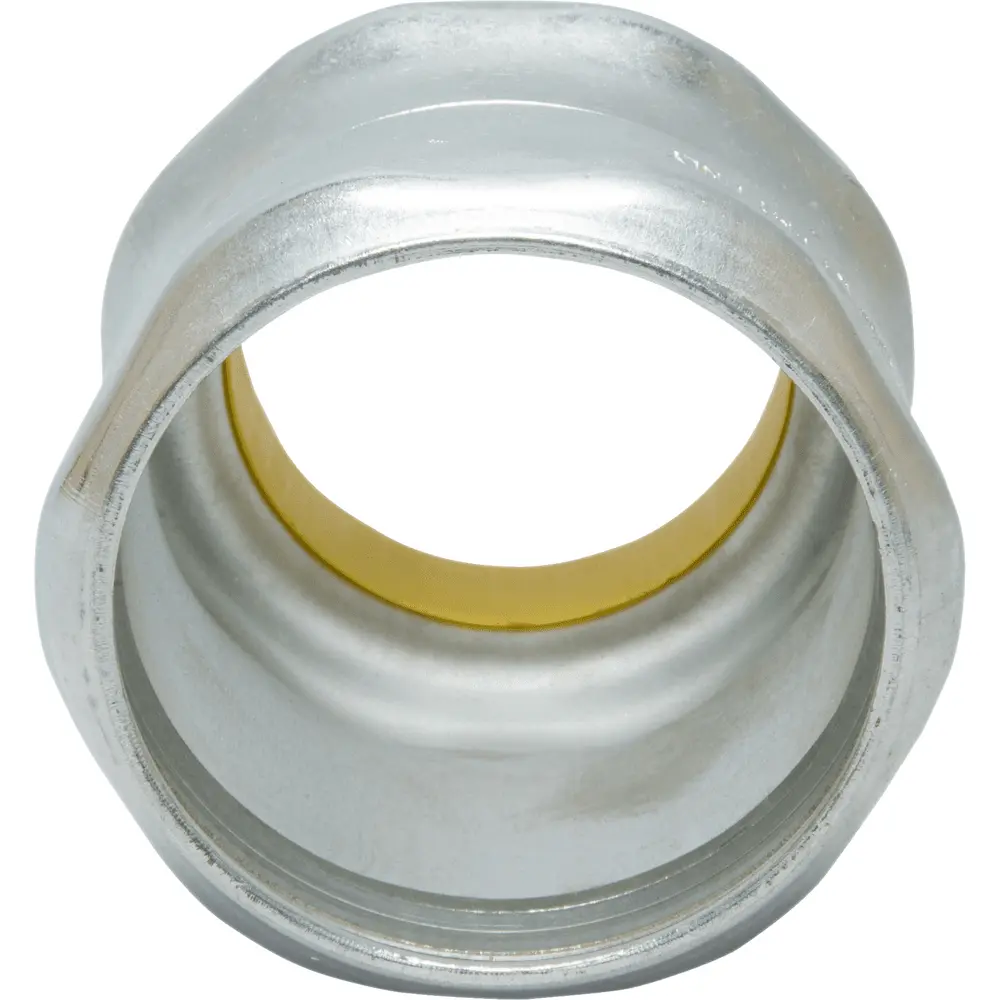 2-1/2" EMT Steel Compression Connector w/ Insulated Throat