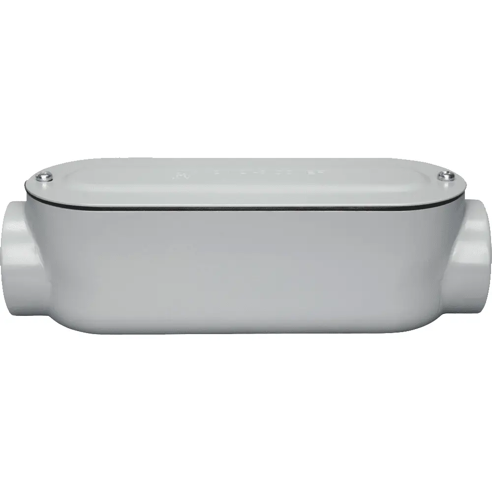 2-1/2 in. C, Conduit Body, Aluminum w/ Cover & Gasket 2 2-1/2 in. C, Conduit Body, Aluminum w/ Cover & Gasket