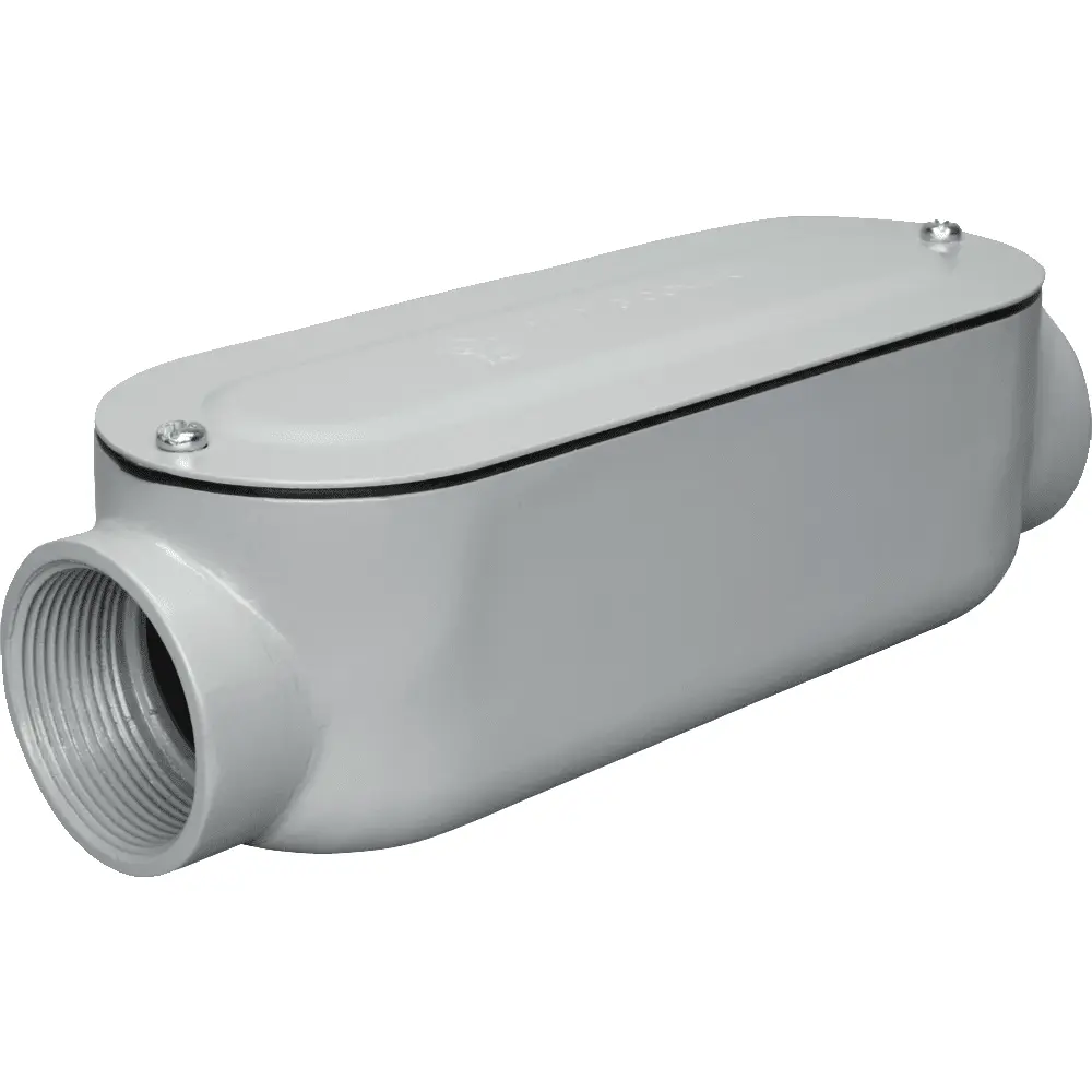 2-1/2 in. C, Conduit Body, Aluminum w/ Cover & Gasket 3 2-1/2 in. C, Conduit Body, Aluminum w/ Cover & Gasket