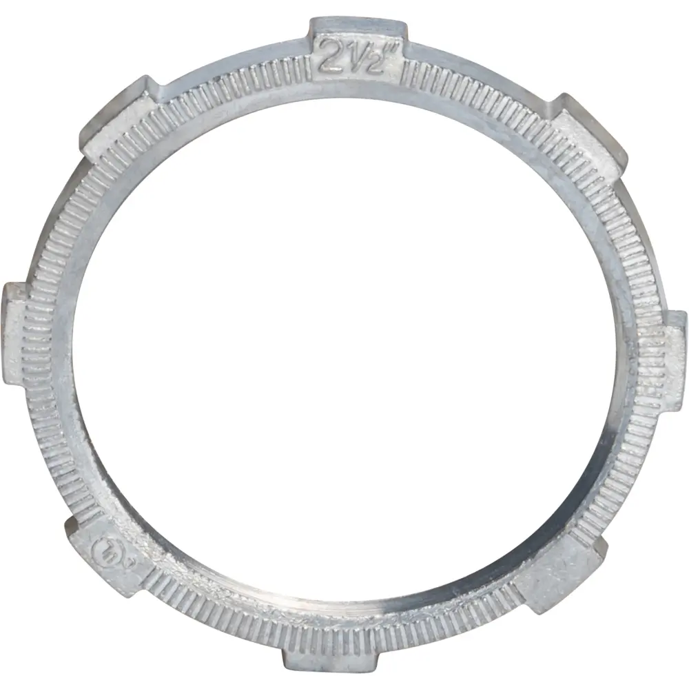 2-1/2 in. Die-Cast Zinc Locknut