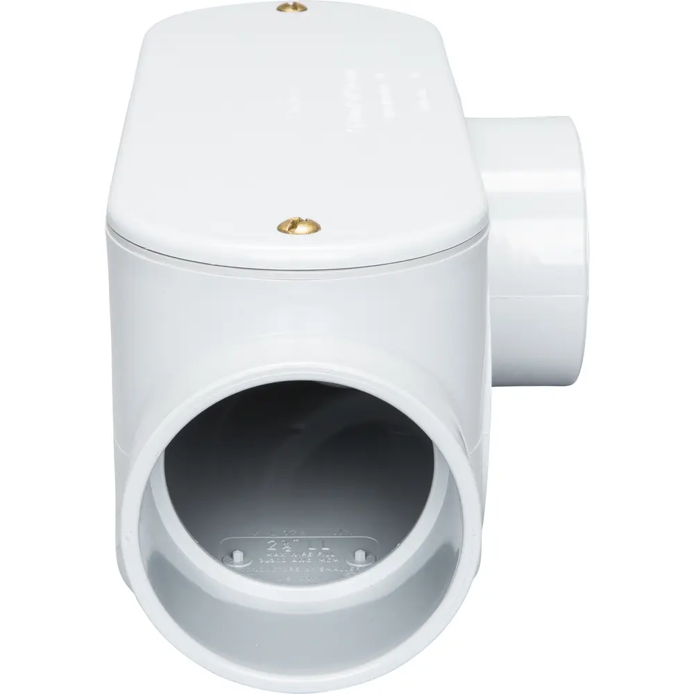 2-1/2 in. LL, PVC Conduit Body 2 2-1/2 in. LL, PVC Conduit Body
