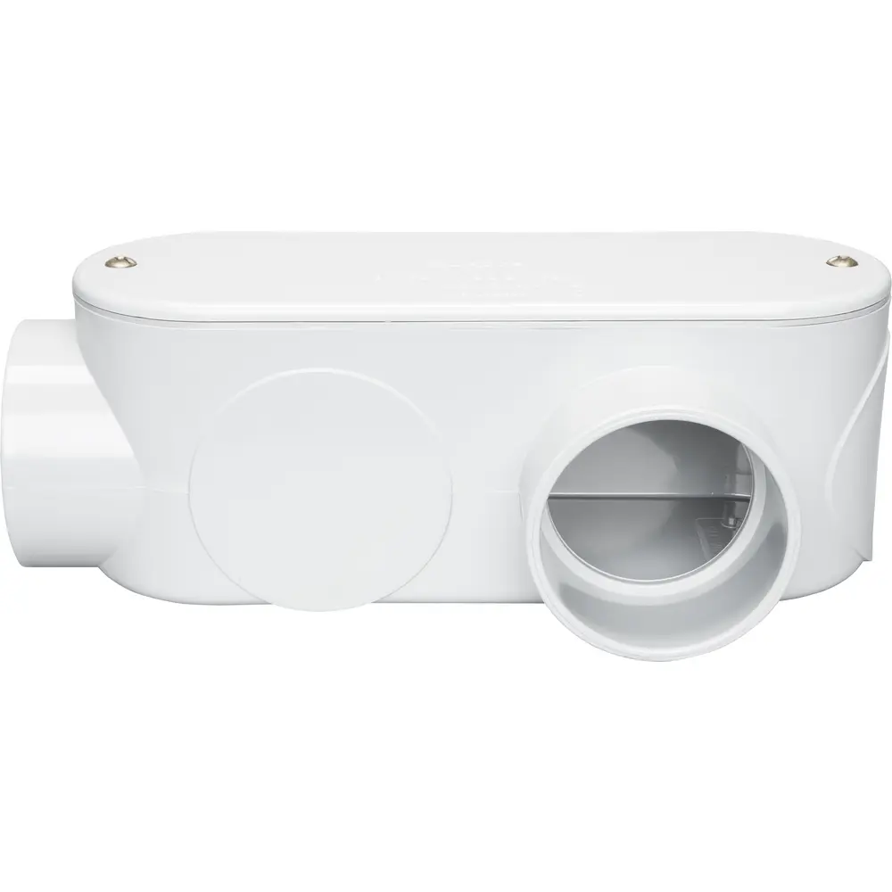 2-1/2 in. LL, PVC Conduit Body 3 2-1/2 in. LL, PVC Conduit Body