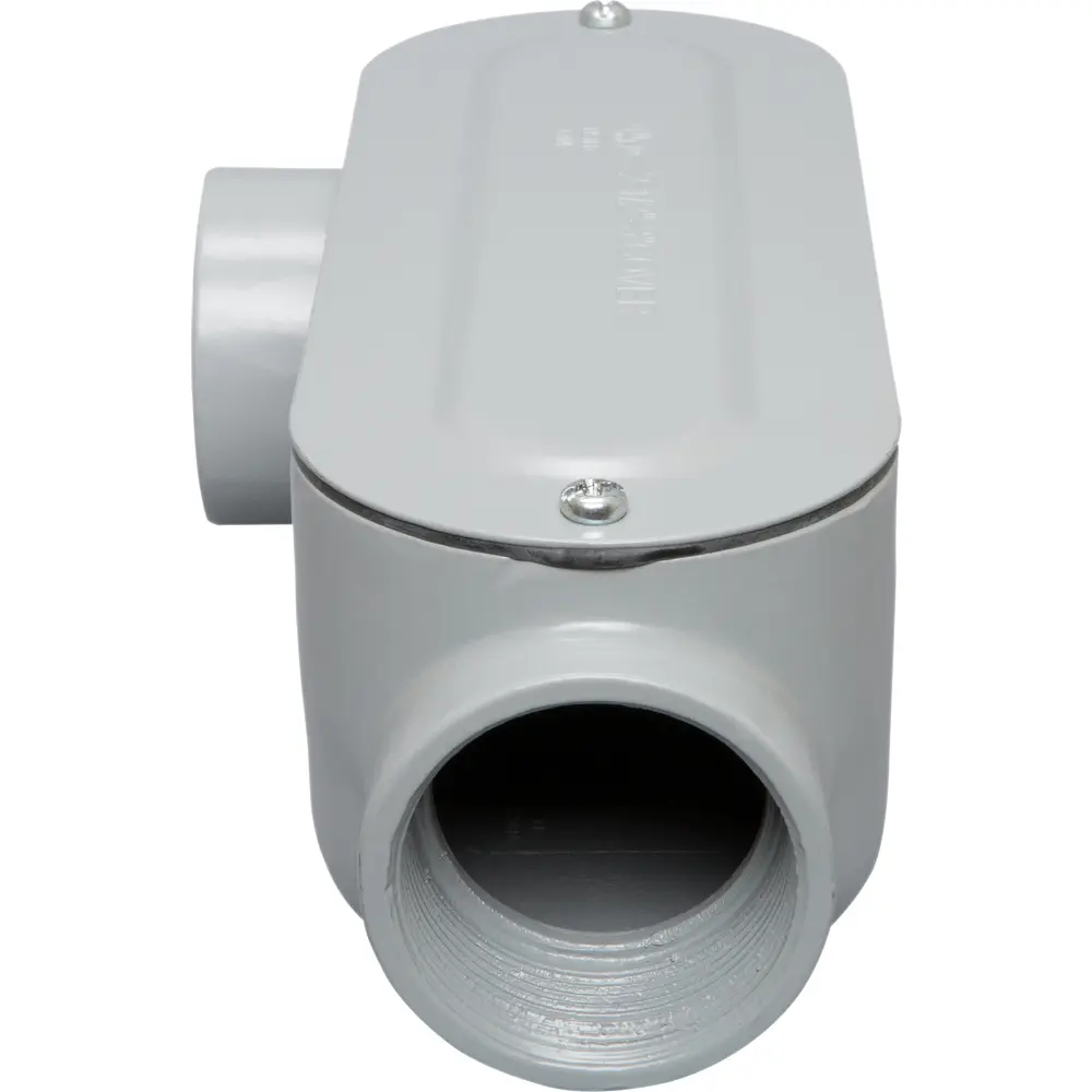 2-1/2 in. LR, Conduit Body w/ Cover & Gasket, Aluminum