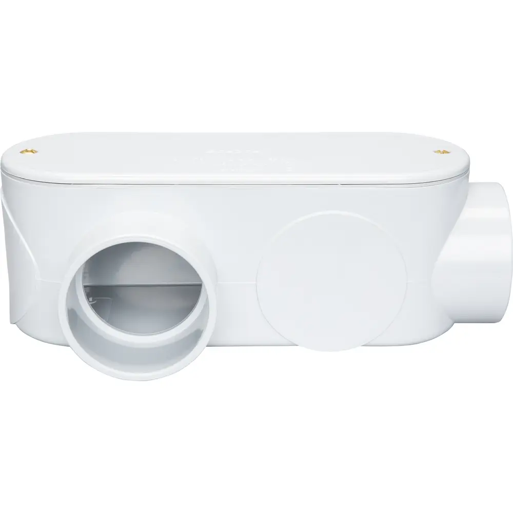 2-1/2 in. LR, PVC Conduit Body 3 2-1/2 in. LR, PVC Conduit Body