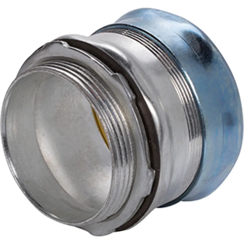 2-1/2" Steel Rain Tight Compression Connector 3 2-1/2" Steel Rain Tight Compression Connector