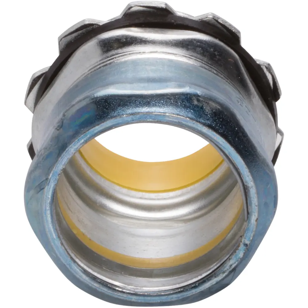 2-1/2" Steel Rain Tight Compression Connector w/ Insulated Throat
