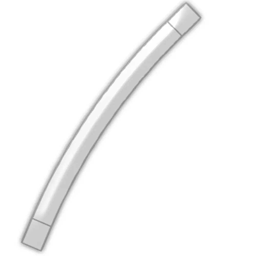 2" 30° PVC Plain End Elbow, Schedule 40, 18" Radius 1 2" 30° PVC Plain End Elbow, Schedule 40, 18" Radius