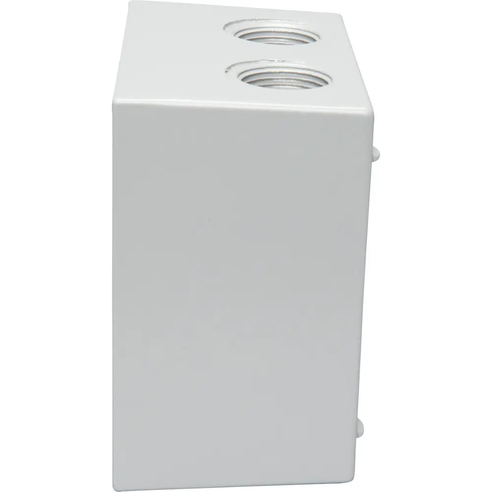 2-5/8" Deep 2-Gang Weatherproof Box, (5) 3/4" Hole, Gray 3 2-5/8" Deep 2-Gang Weatherproof Box, (5) 3/4" Hole, Gray