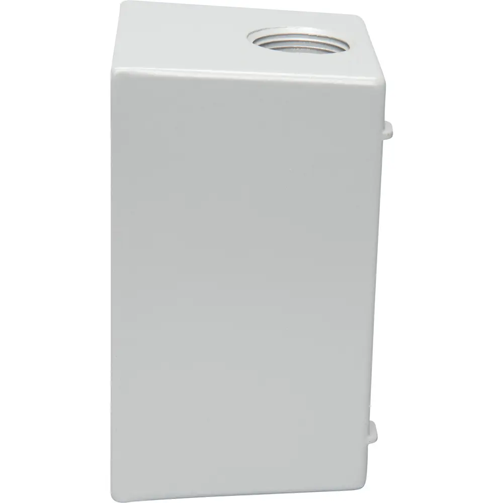 2-5/8" Deep Single-Gang Weatherproof Box (3) 3/4" Hole, Gray 3 2-5/8" Deep Single-Gang Weatherproof Box (3) 3/4" Hole, Gray