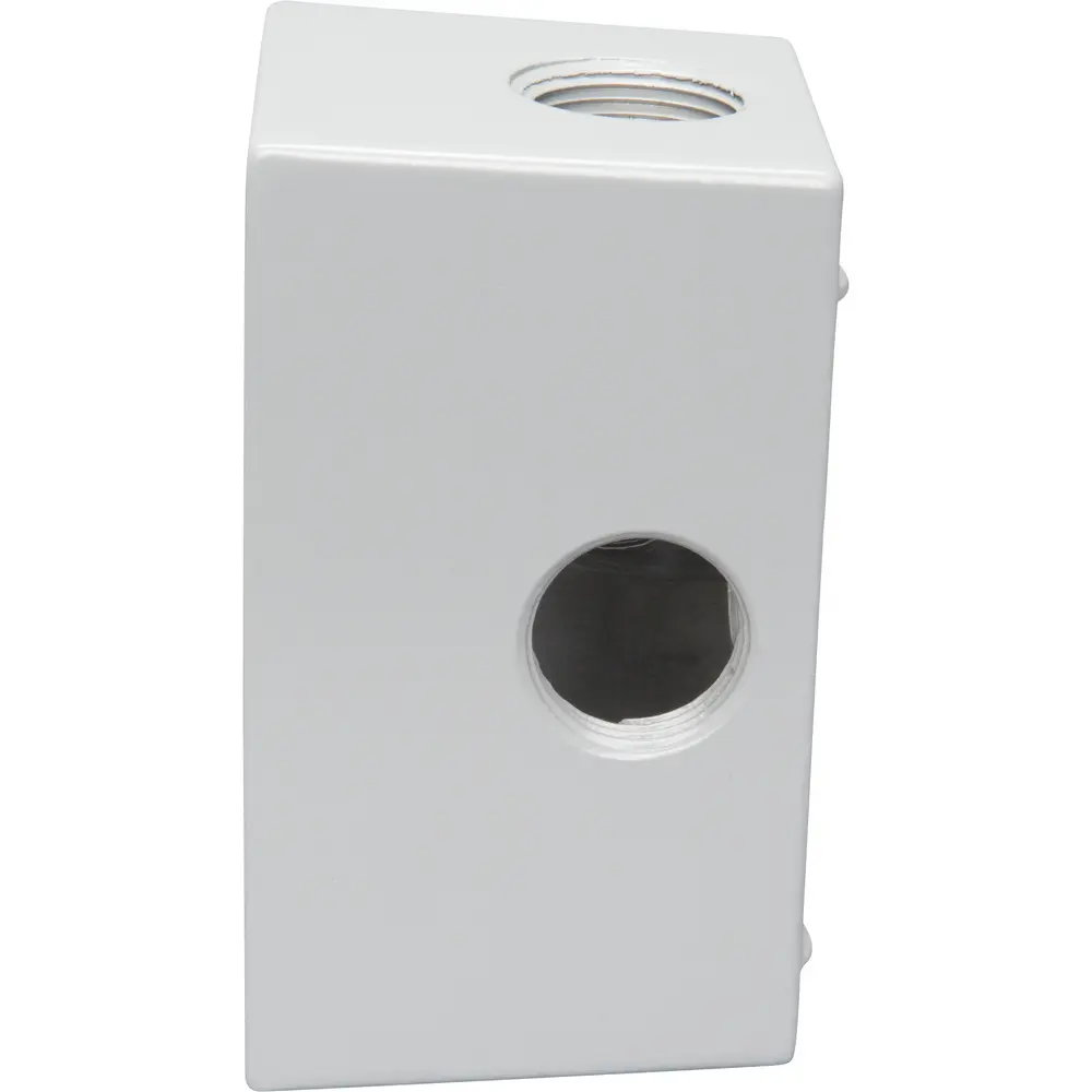 2-5/8" Deep Single-Gang Weatherproof Box (5) 3/4" Hole, All Sides, Gray 3 2-5/8" Deep Single-Gang Weatherproof Box (5) 3/4" Hole, All Sides, Gray