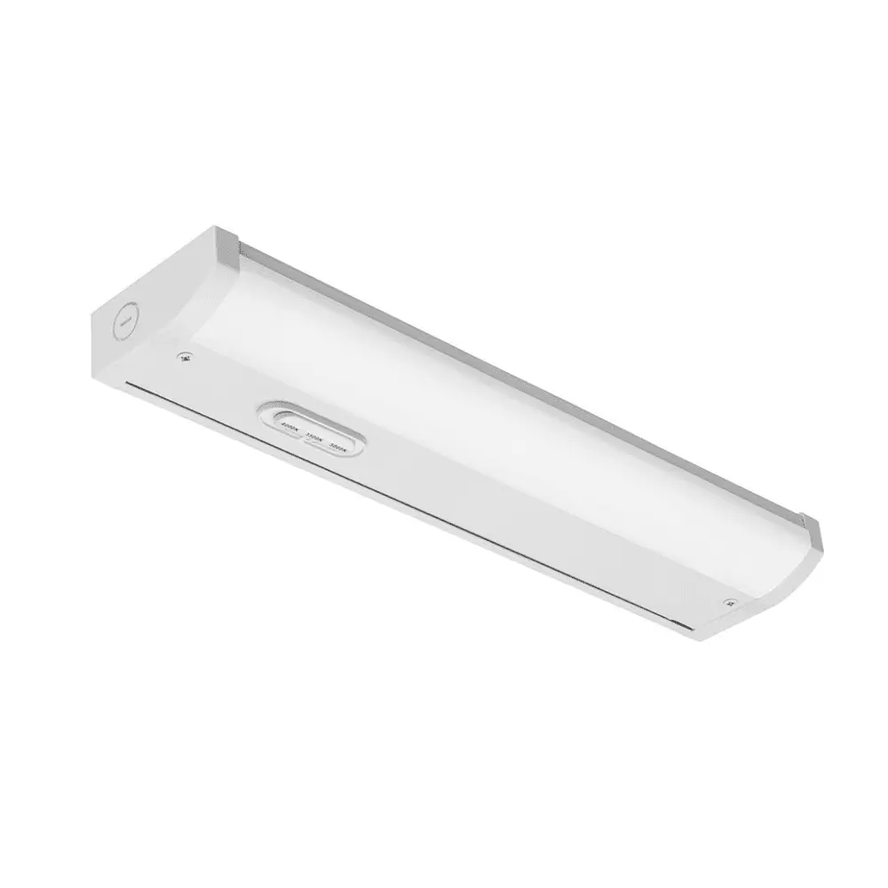 120 VAC 6.5 W 12 in. Economy LED Switchable White Undercabinet, 27/30/35K