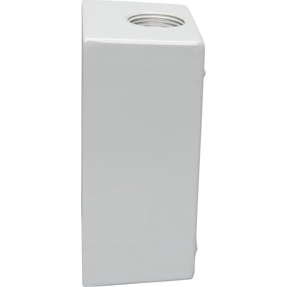 2" Deep Single-Gang Weatherproof Box, (4) 3/4" Hole, Gray